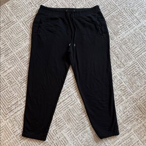 Standard James Perse Black Sweatpants Jogger Pull On Pants